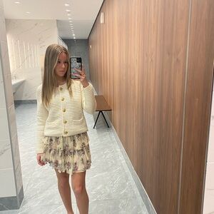 LSF Silk Mini Skirt
